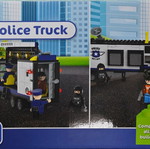 Playtive Police truck sealed building blocks police truck