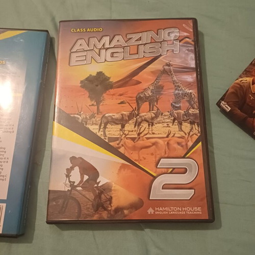 Amazing English DVD like new, complete educational set