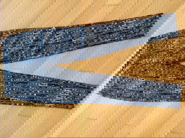 miss sixty αφόρετο κολάν με pattern διαμαντακια