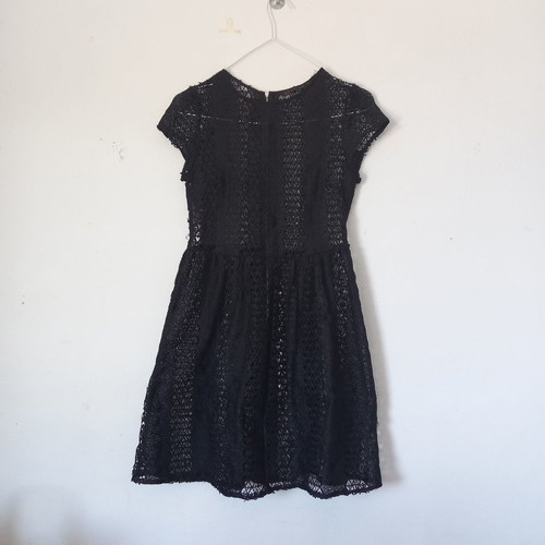Zara lace dress size M black excellent condition