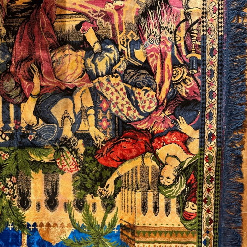 Velvet wall hanging new with beautiful design and vivid colors