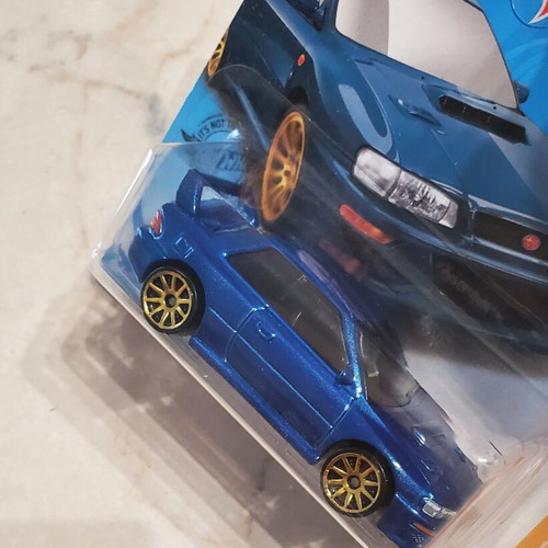 Hot Wheels 2021 Subaru Impreza toy car sealed