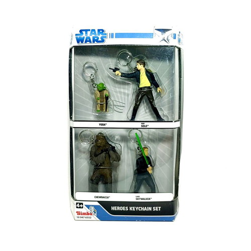 Star Wars Heroes Keychain Set, Simba Toys vintage 2008