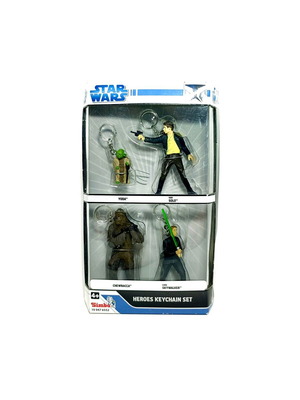 Star Wars Heroes Keychain Set, Simba Toys vintage 2008
