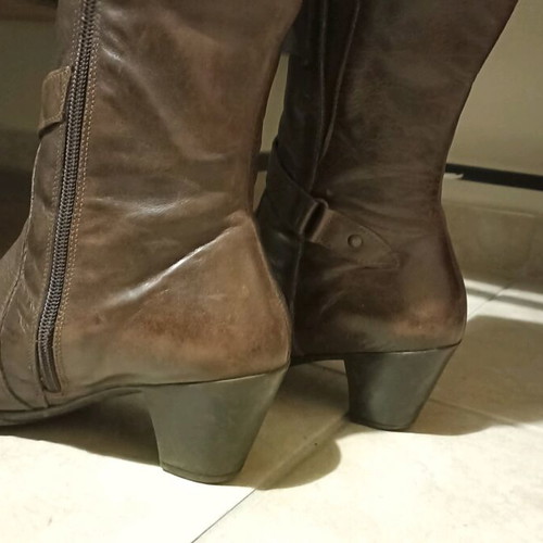Boxer brown women's boots size 40 like new