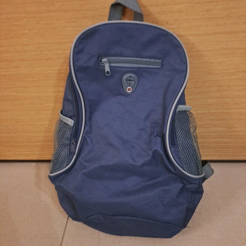 Backpack bag like new, dark blue with multiple pockets