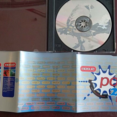 Erasure Pop The First 20 Hits CD used, UK Synth Pop