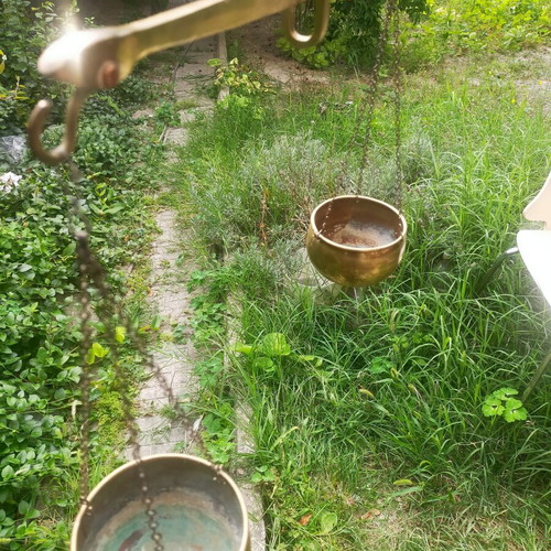 Decorative brass object