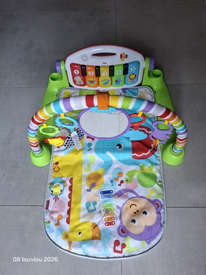 Fisher Price Εκπαιδευτικό γυμναστήριο μουσικό πιανάκι μεταχειρισμένο