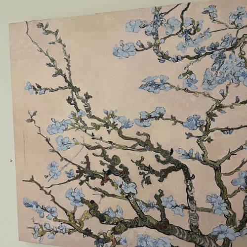 Canvas painting Almond Blossoms by Vincent van Gogh, new, 65x40cm