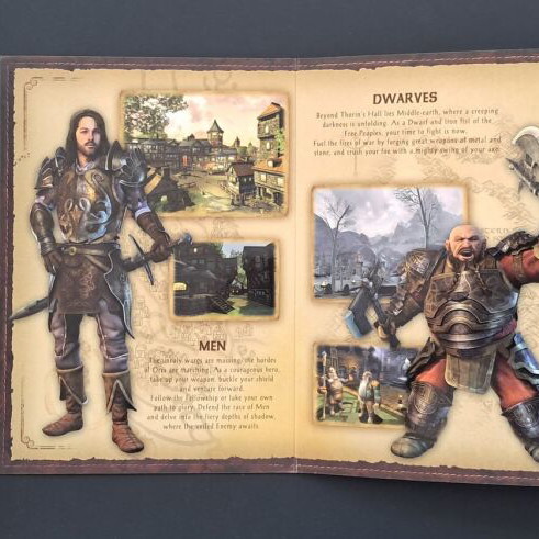 Lord of the Rings Shadows of Angmar PC game like new