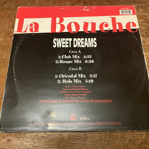 La Bouche Sweet Dreams vinyl used, electronic