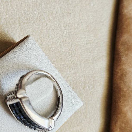 Silver 925 ring, vintage style