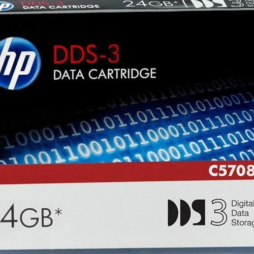 HP DDS-3 C5708A Data Cartridge 24 GB sealed, box of 10