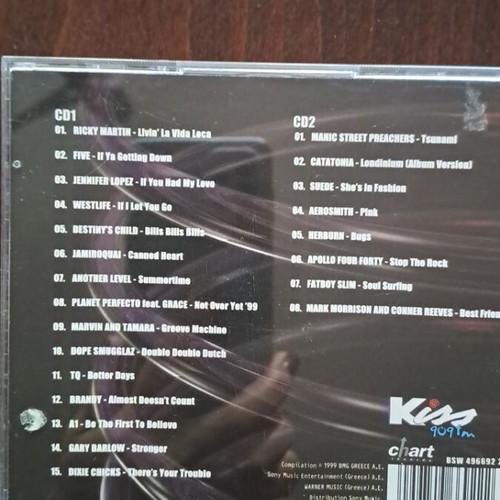 Big Hits 99 2 CD like new, pop