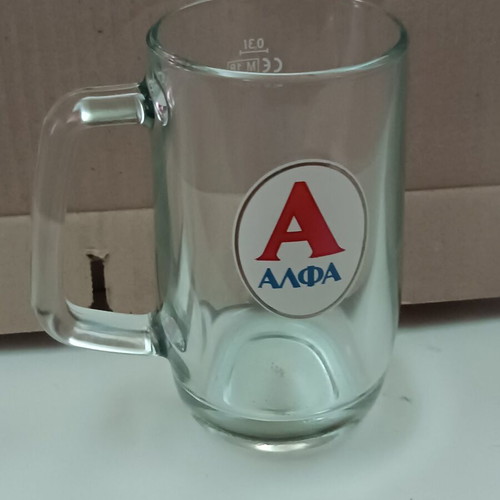 Alpha beer glasses 0.3l, pack of 6