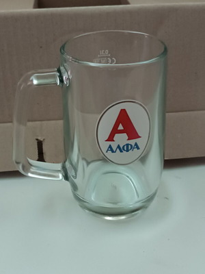 Alpha beer glasses 0.3l, pack of 6