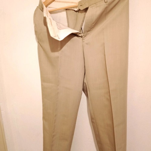 Glou Collection men's suit beige size Medium new