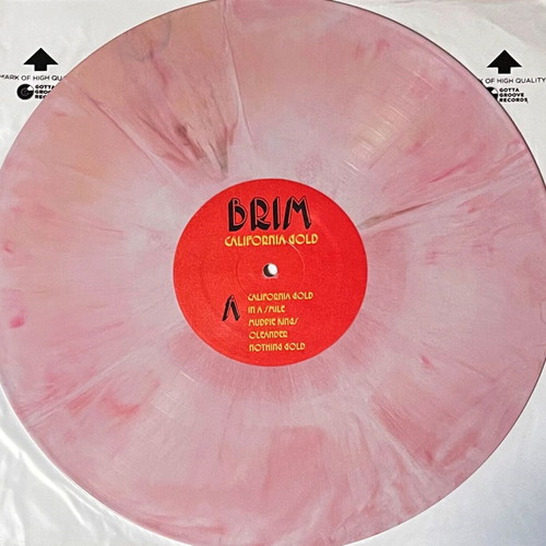 Brim California Gold 2023 limited edition coloured vinyl LP