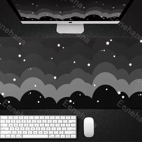 Mousepad Clouds Desk Mat Kawaii new XXL