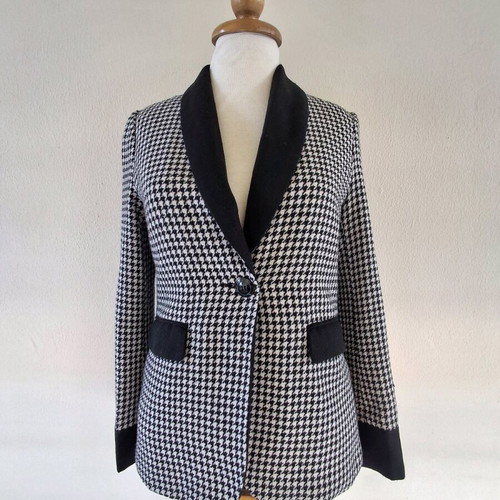 Fashion Union jacket size M like new, black and white