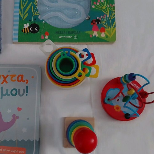 Sensory books and toys like new for infants up to 16 months