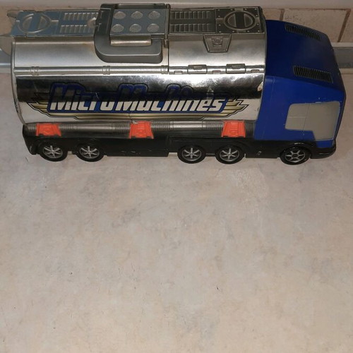 Hasbro Micro Machines oil truck vintage used 2001
