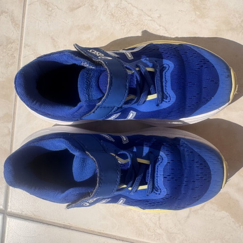 Asics Performance GT 1000 13 Kids' Running Shoes Used Size 32.5 Blue