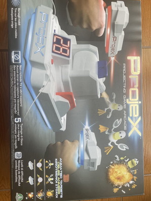 ProjeX Projecting Game Arcade like new interactive shooting game
