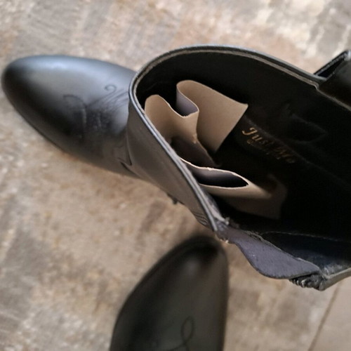 Black women's ankle boots new, size 38, cowboy style