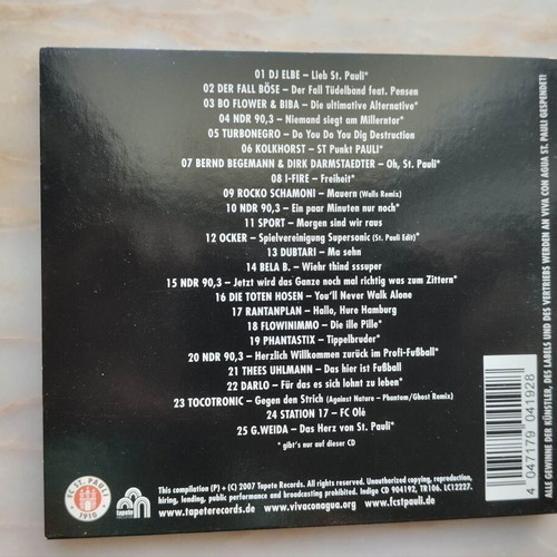 We Love St. Pauli CD like new, rock