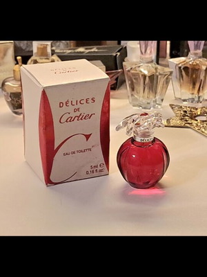 Cartier Delices Pour Femme vintage miniature καινούργιο