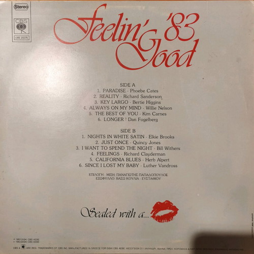 Feeling Good '83 vinyl used, R&B / Soul