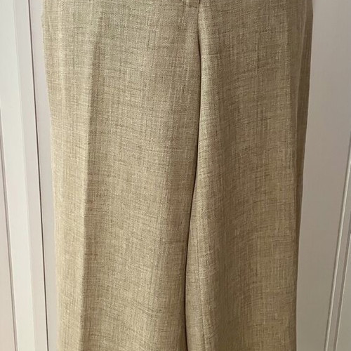 Raxevsky pants like new, beige, wide leg, size M 38 10