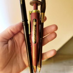 Harry Potter Hogwarts stationery set with 2 pens and 1 pencil