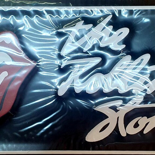 The Rolling Stones metal sign new
