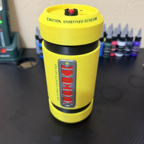 Monster Inc can holder like new, 3D printed container