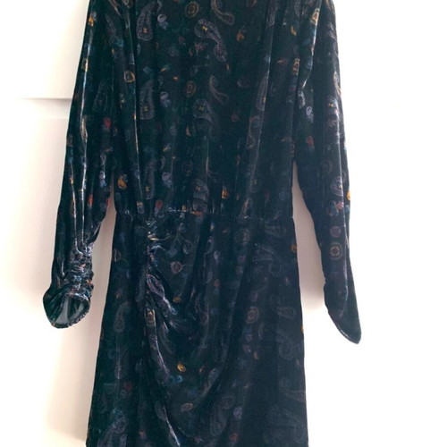 Vintage velvet dress Zara like new, black, size M