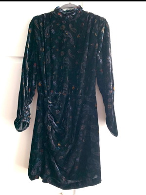 Vintage velvet dress Zara like new, black, size M