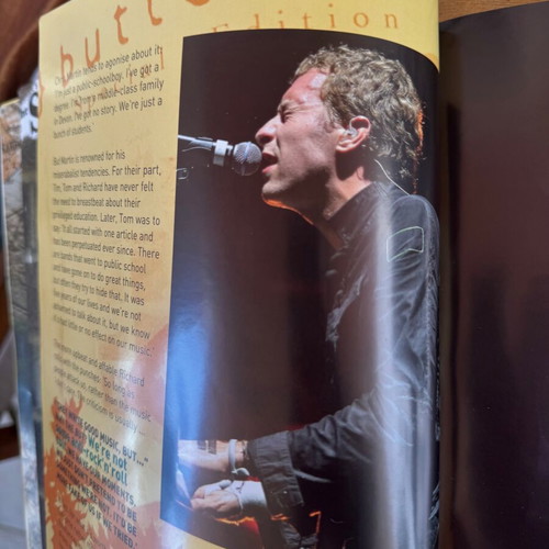 Keane book used by Seamus Craic with hit song Everybody's Changing