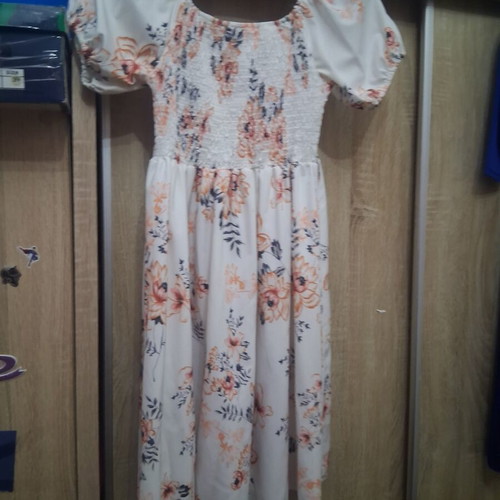 Girl's dress, size 146 cm, colorful