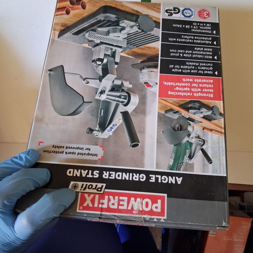 Powerfix Profi+ Angle Grinder Stand for 115/125 mm Discs new