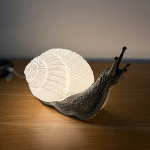 3D Printed Snail Lamp new