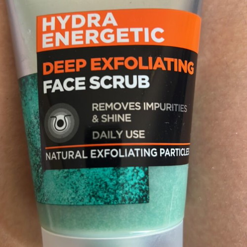 L'Oréal Men Expert Hydra Energetic Face Scrub unused, men's