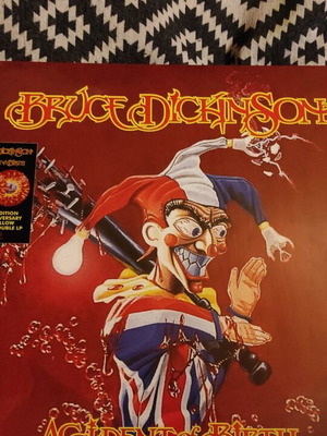 The Accident of Birth Bruce Dickinson limited edition βινύλιο καινούργιο, metal