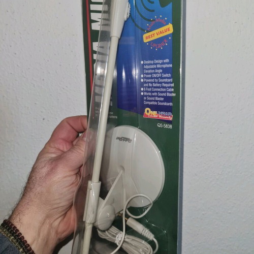QuickShot Media Mic Qs-5838 computer microphone new