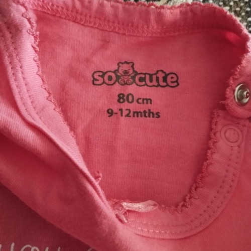 Short baby bodysuit so cute, like new