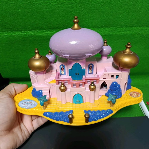 Polly Pocket Disney Jasmine's Royal Palace Aladdin play set used