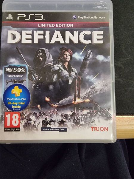  Defiance Limited Edition PS3 Game