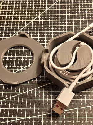 USB Cable Case made to order with winding feature